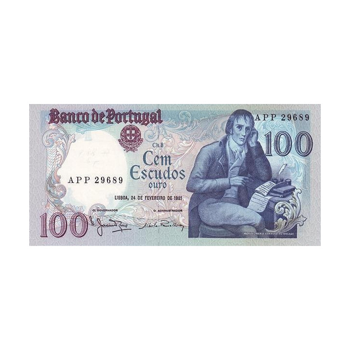 Portugal 100 Escudos 1981 P178