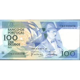 Portugal 100 Escudos 1988 P179