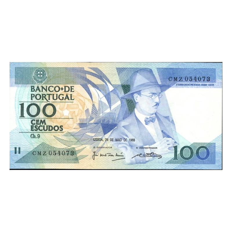 Portugal 100 Escudos 1988 P179