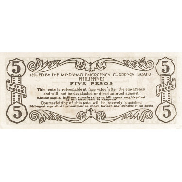 Philippines 5 Pesos 1944 PS-517b