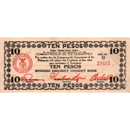 Filippinerna 10 Pesos 1944 PS-518a