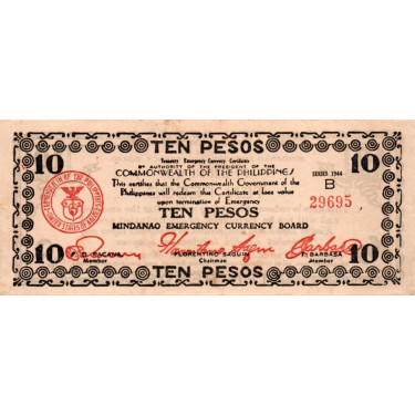 Philippines 10 Pesos 1944 PS-518a