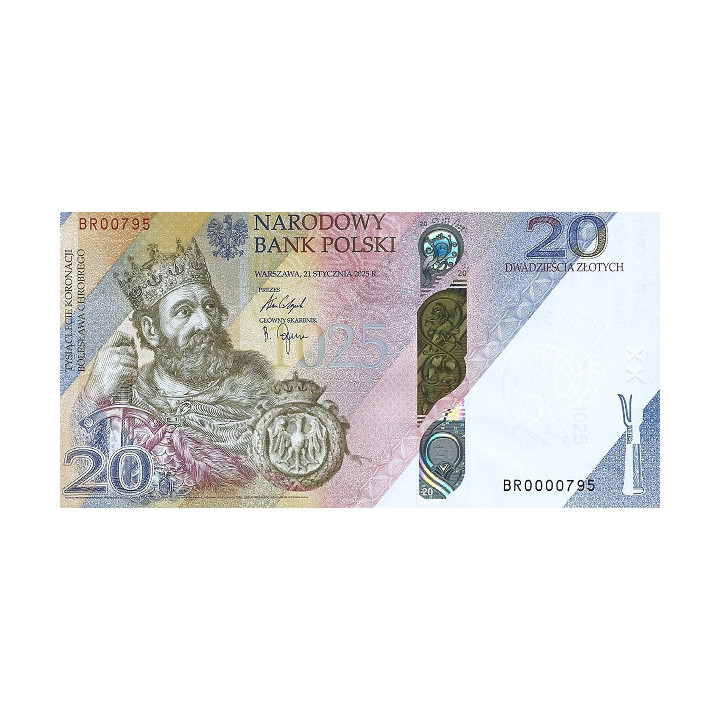 Poland 20 Zlotych 2025 P199