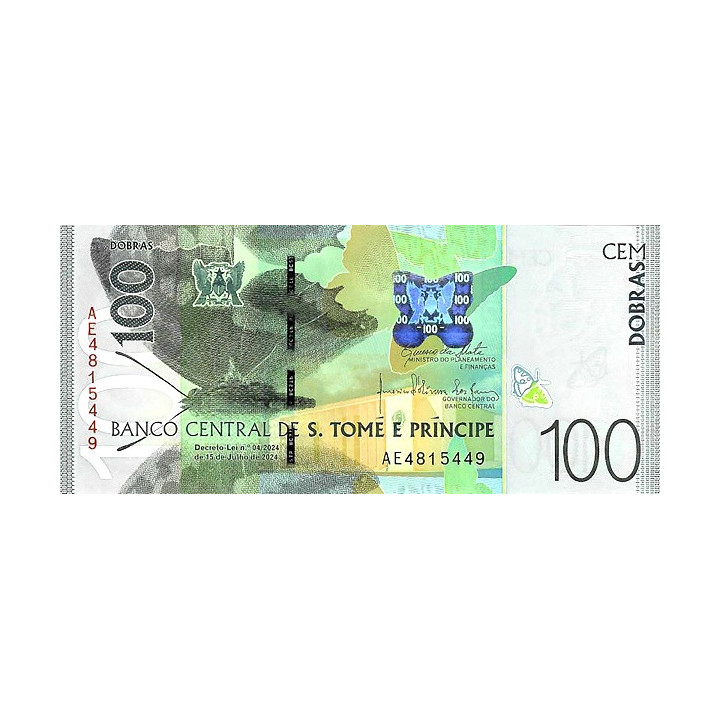 Sao Tome e Principe 100 Dobras 2024 P74b