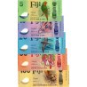 Fiji Dollars 2025 set polymer matching serial numbers