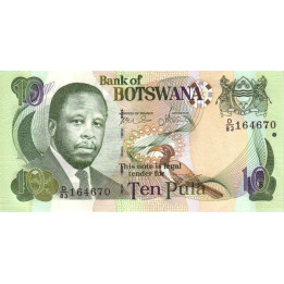 Botswana 10 Pula 2002 P-24a