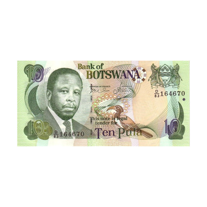 Botswana 10 Pula 2002 P-24a