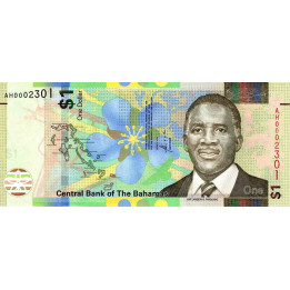 Bahamas 1 Dollar 2024 P77b