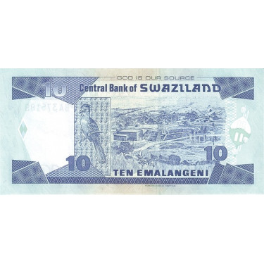 Swaziland 10 Emalangeni 2006 P-29c
