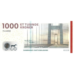 Danmark 1000 Kroner 2012 P69