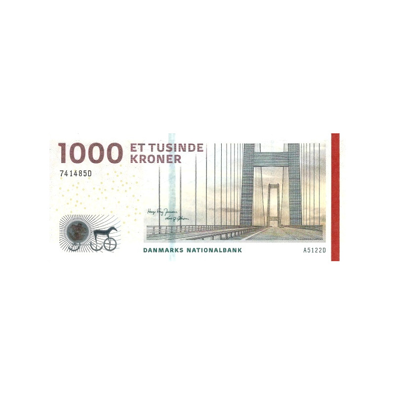 Danmark 1000 Kroner 2012 P69