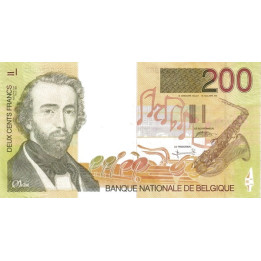 Belgium 200 Francs ND 1995 P148