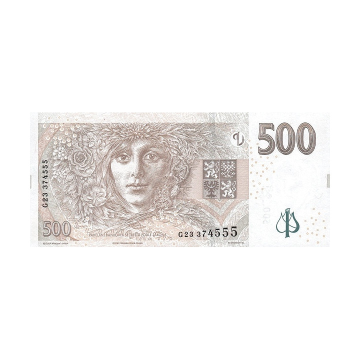Czechia 500 Korun 2009 P24b