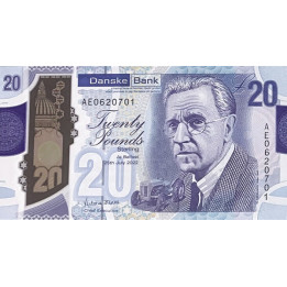 Northern Ireland 20 Pounds 2022 Danske Bank P215b