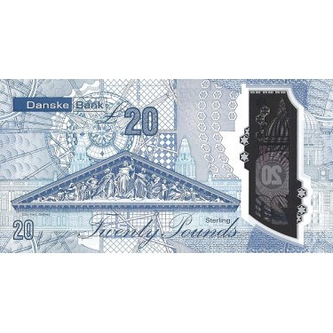 Northern Ireland 20 Pounds 2022 Danske Bank P215b