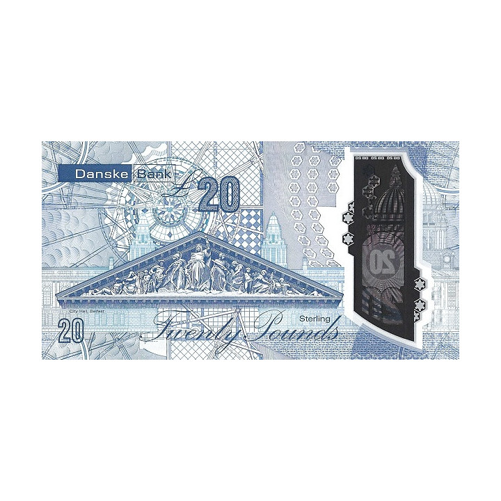 Nordirland 20 Pounds 2022 Danske Bank P215b