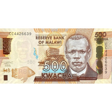 Malawi 500 Kwacha 2024 P66
