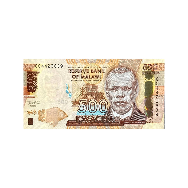 Malawi 500 Kwacha 2024 P66