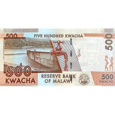 Malawi 500 Kwacha 2024 P66