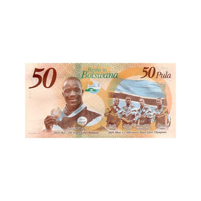 Botswana 50 Pula 2025 P37