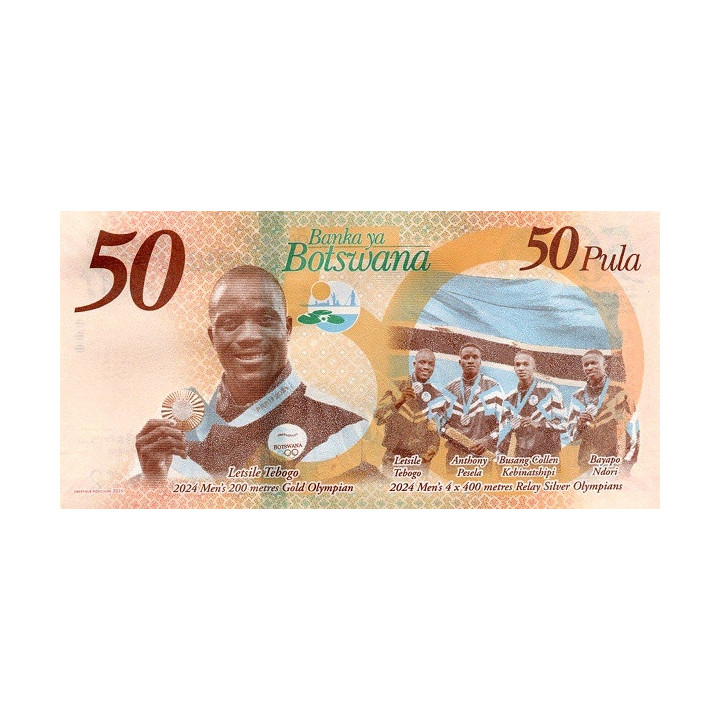 Botswana 50 Pula 2025 P37