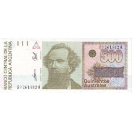 Argentina 500 Australes 1990 P328b