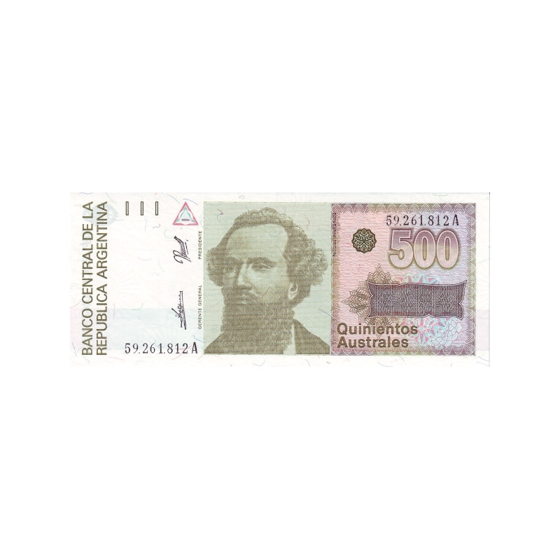 Argentina 500 Australes 1990 P328b