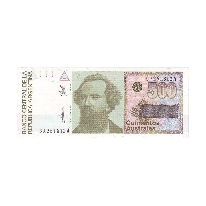 Argentina 500 Australes 1990 P328b