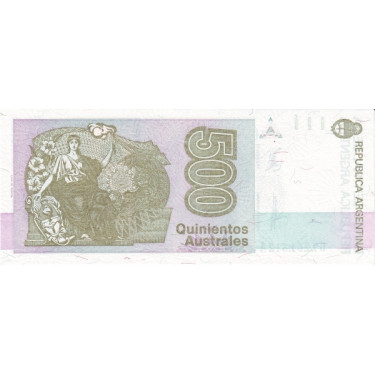 Argentina 500 Australes 1990 P328b