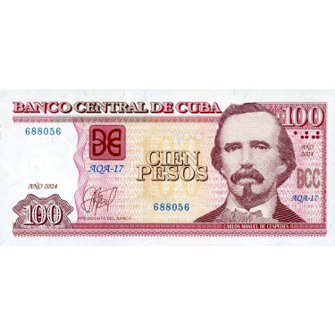 Cuba 100 Pesos 2024 P129
