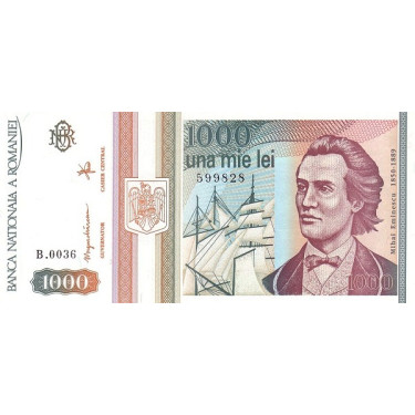 Rumänien 1000 Lei 1993 P102