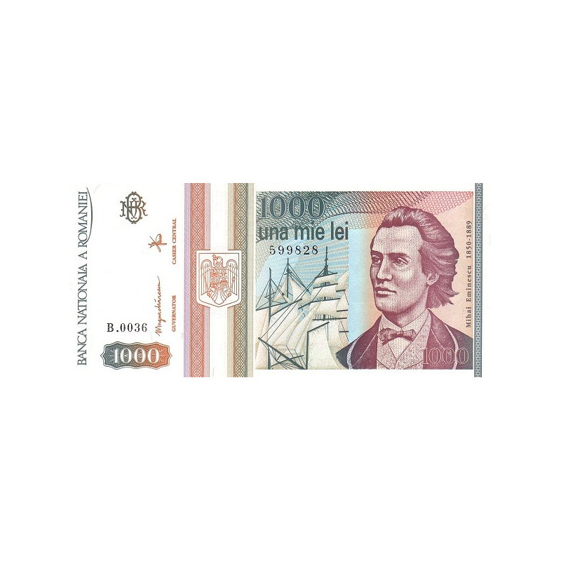 Romania 1000 Lei 1993 P102