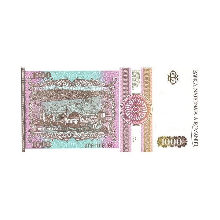 Rumänien 1000 Lei 1993 P102
