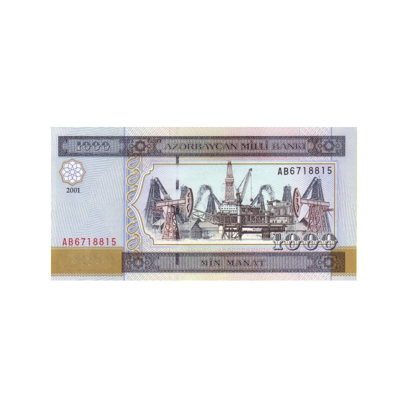 Azerbaijan 1000 Manat 2001 P23