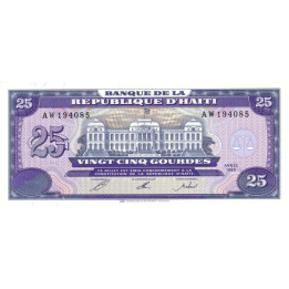 Haiti 25 Gourdes 1993 P262