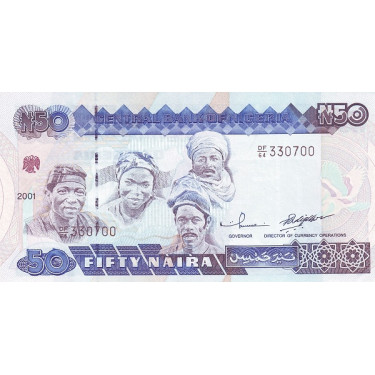 Nigeria 50 Naira 2001 P27