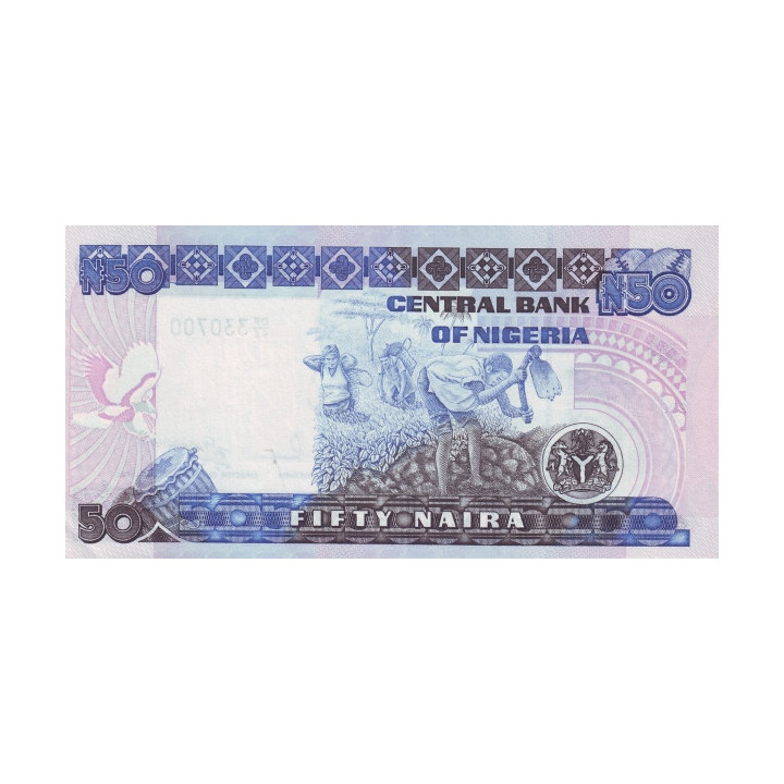 Nigeria 50 Naira 2001 P27