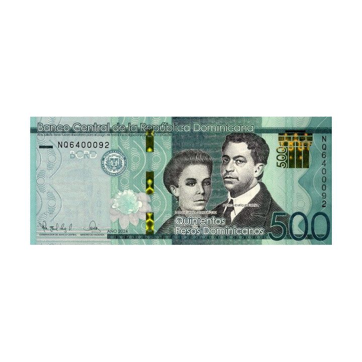 Dominikanska Republiken 500 Pesos 2024 P192