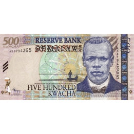 Malawi 500 Kwacha 2011 P56b