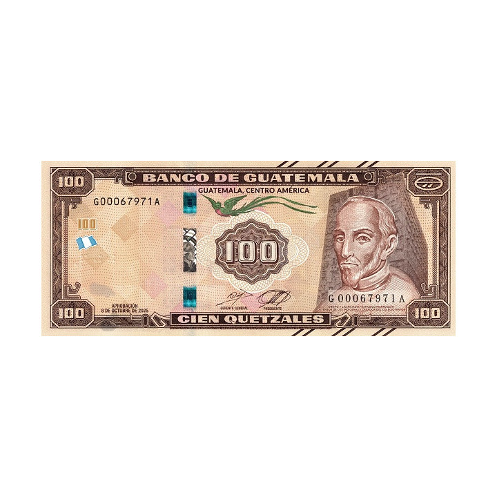 Guatemala 100 Quetzales 2025 P130