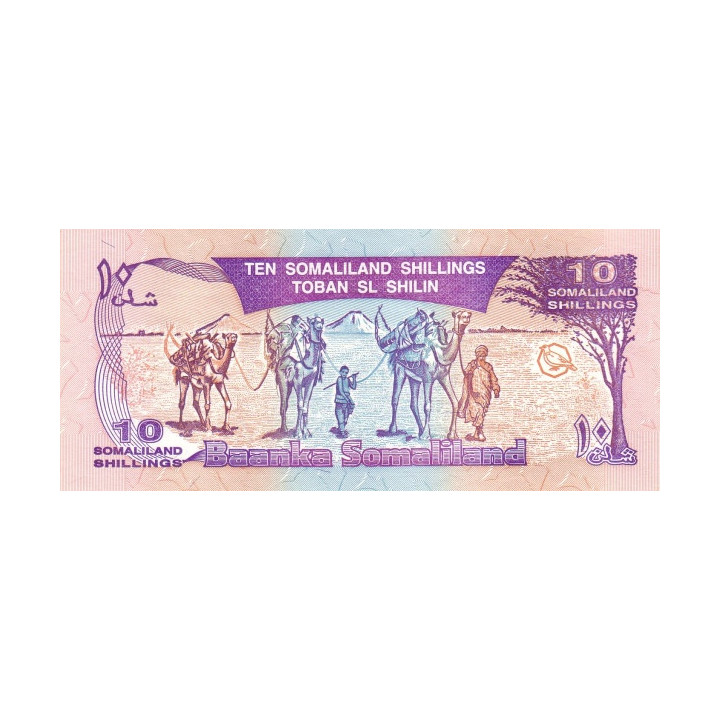 10 Somaliland Shillings 1994 P2a