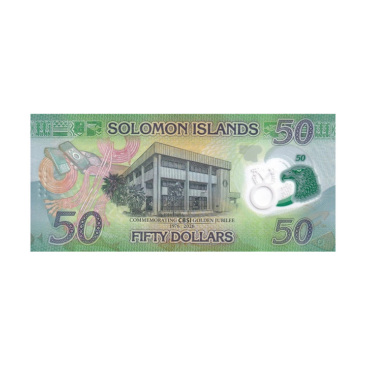Solomon Islands 50 Dollars 2026 P40