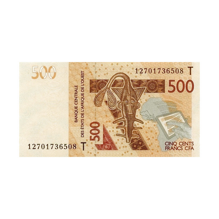 West African States 500 Francs 2014 P-819Tn