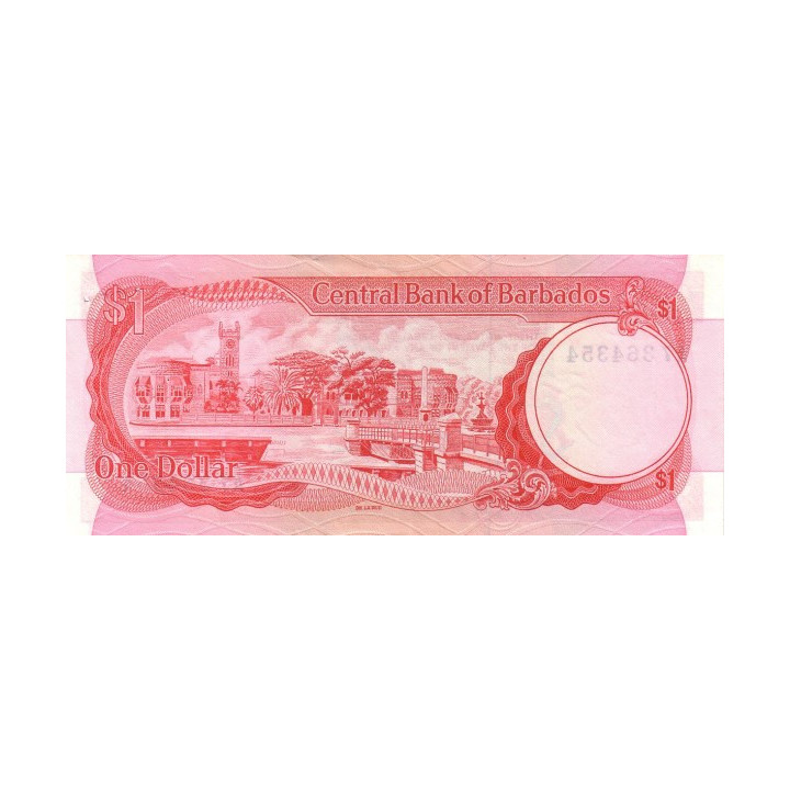 Barbados 1 Dollar 1973 P29