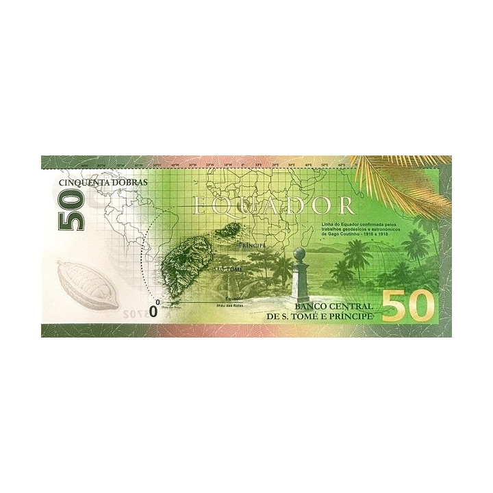 Sao Tome e Principe 50 Dobras 2025 (2026) P82