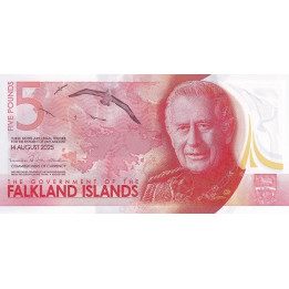 Falklandsöarna 5 Pounds 2025 P20