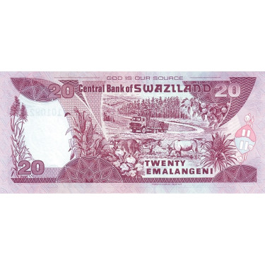 Swaziland 20 Emalangeni 2006 P-30c