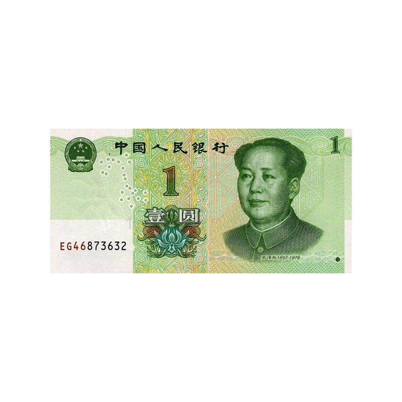 China 1 Yuan 2019 P-new