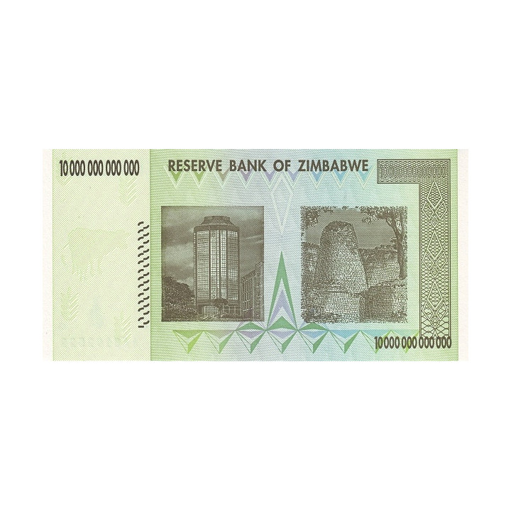 Zimbabwe 10 Trillion Dollars 2008 P-88