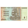 Zimbabwe 20 Billion Dollars 2008 P-86